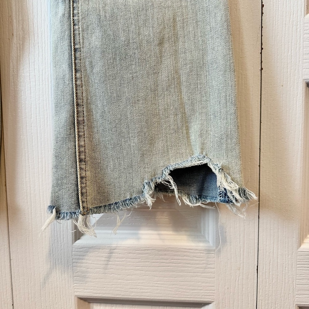 Rag & Bone Hana destroyed hem ankle bootcut jeans - Picture 4 of 6